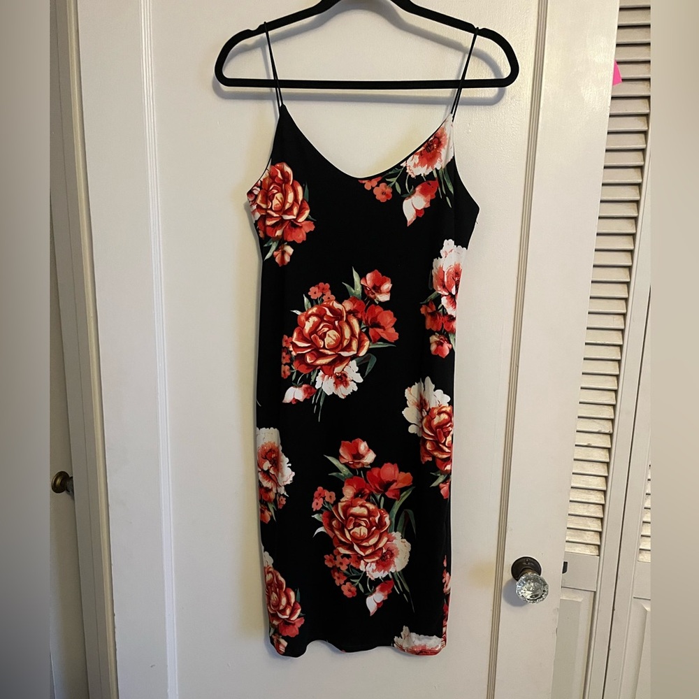 Minette floral dress